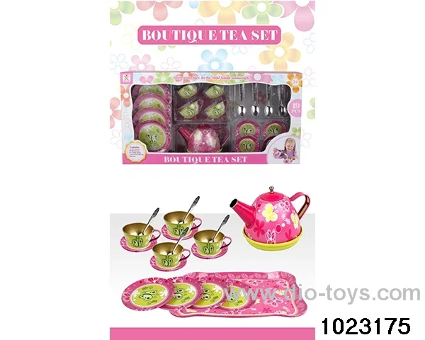 Tea Set in window box