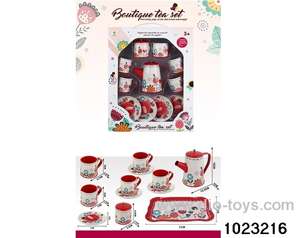 Tea Set in window box