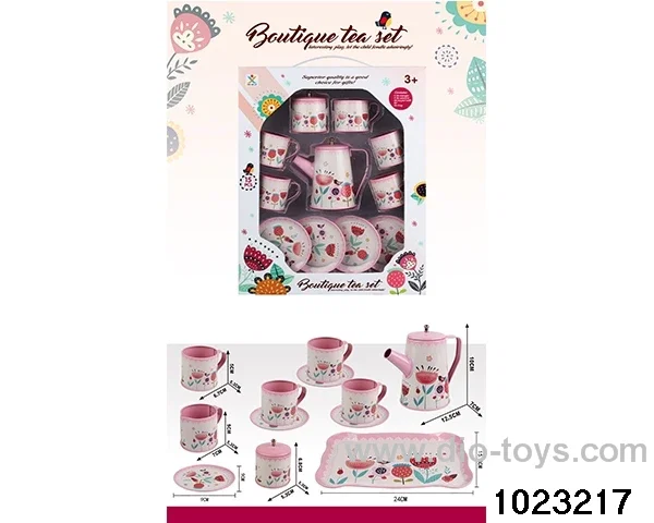 Tea Set in window box