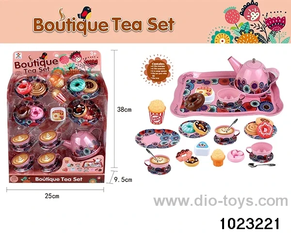 Tea Set in window box