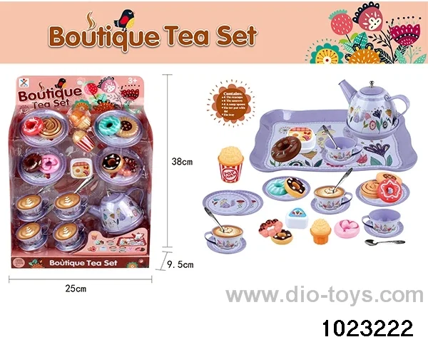 Tea Set in window box