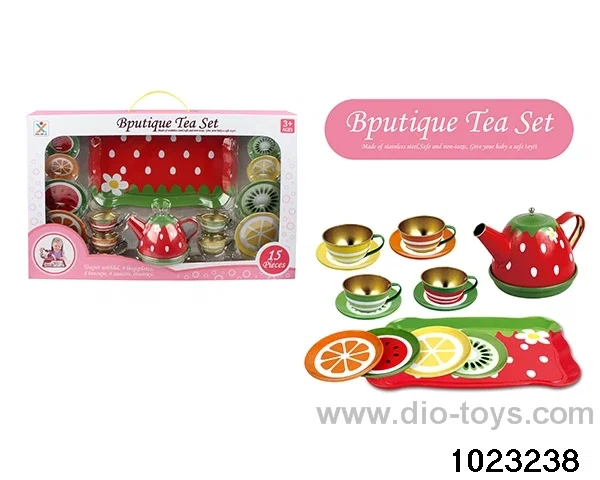 Tea Set in window box