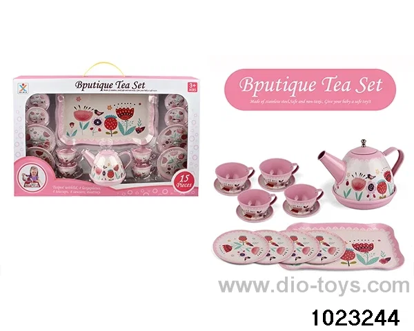 Tea Set in window box