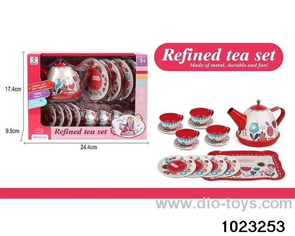 Tea Set in window box