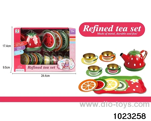 Tea Set in window box