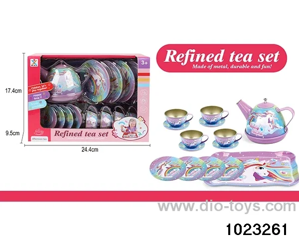 Tea Set in window box