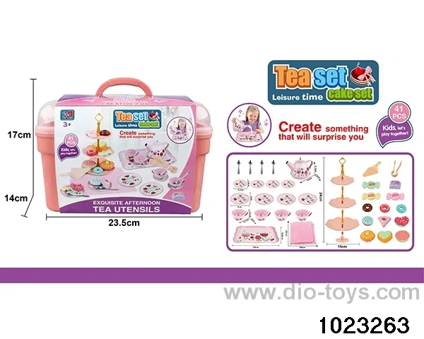 Tea Set in Plastic box