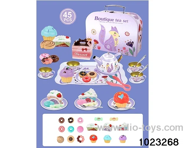 Tea Set + Dessert in Gilf box