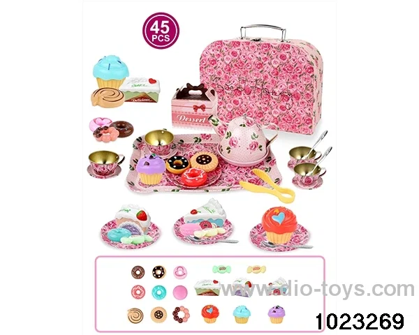 Tea Set + Dessert in Gilf box