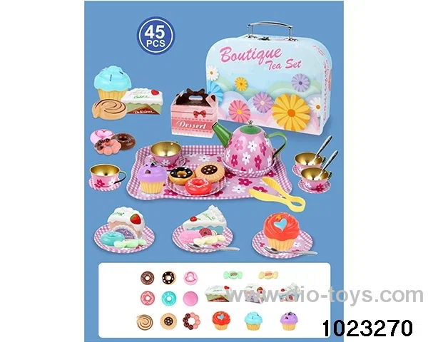 Tea Set + Dessert in Gilf box