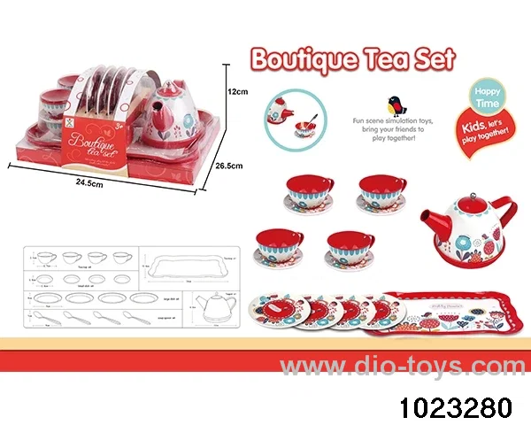 Tea Set in PVC cover