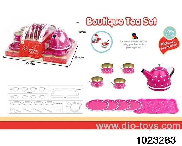 Tea Set in PVC cover