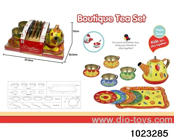 Tea Set in PVC cover
