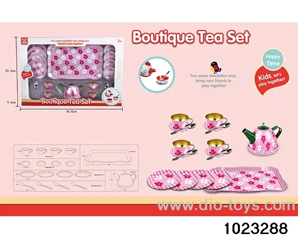 Tea Set in window box