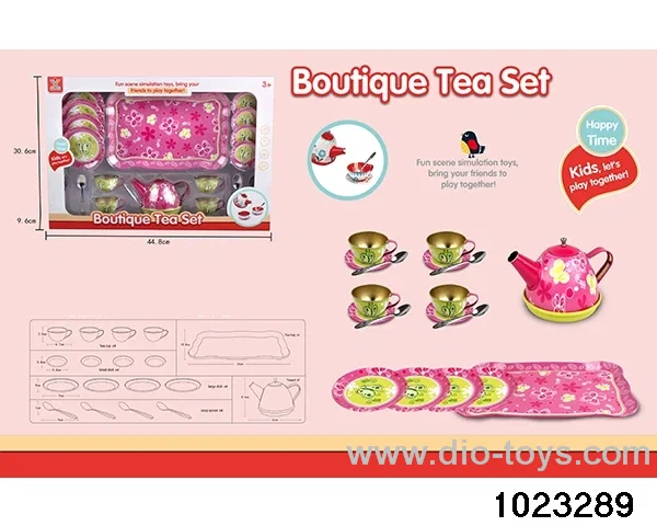 Tea Set in window box
