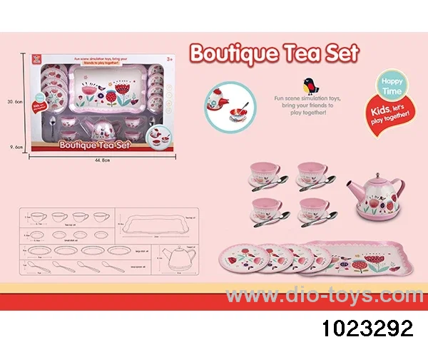 Tea Set in window box