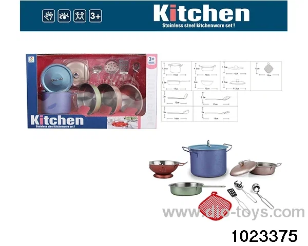 Stainless steel tableware in window box