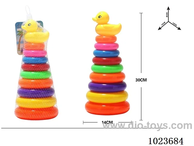 9-layer rainbow lap (duck)in Net bag