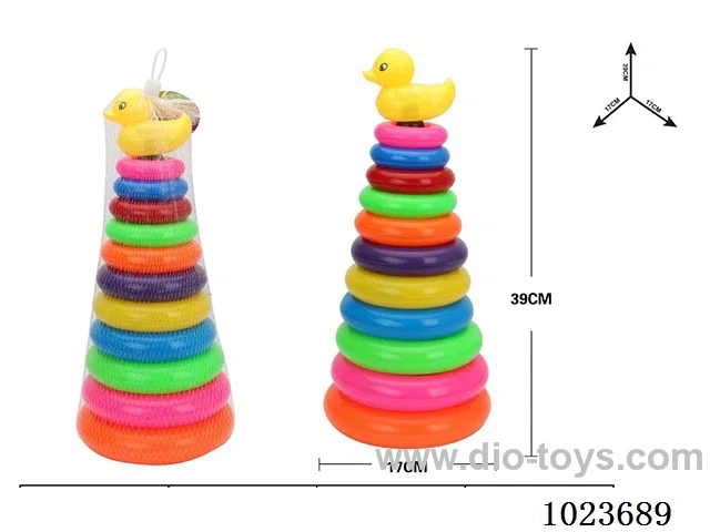 11-layer rainbow lap (duck)in Net bag