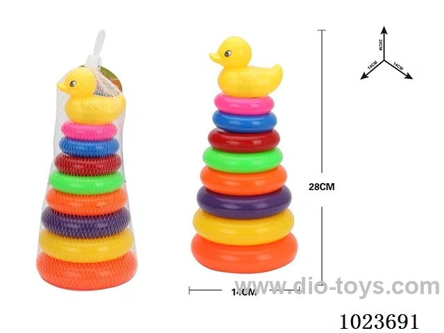 8-layer rainbow lap (duck)in Net bag