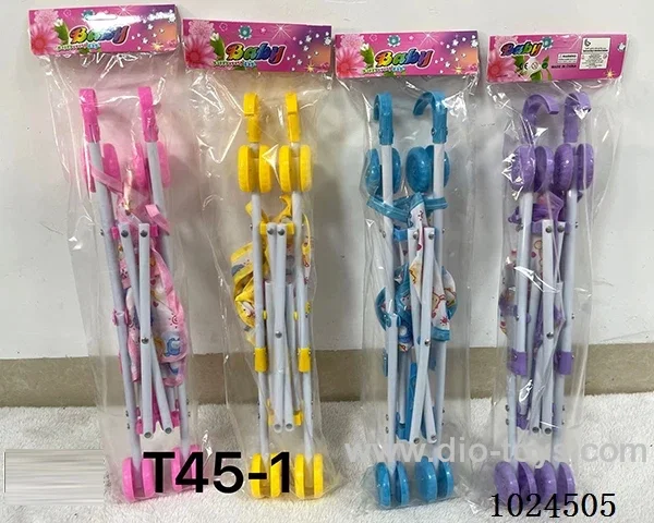 45cm pull car in pe bag with header