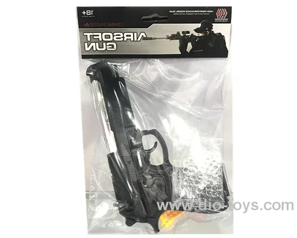 4 in 1 gun toys in pe bag with header