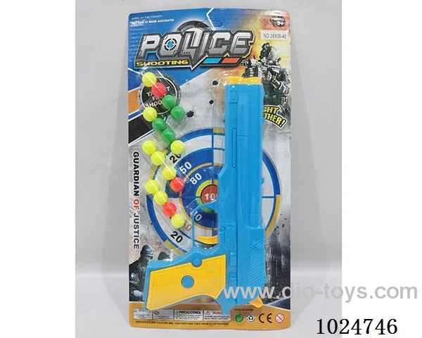 gun toys in blister card