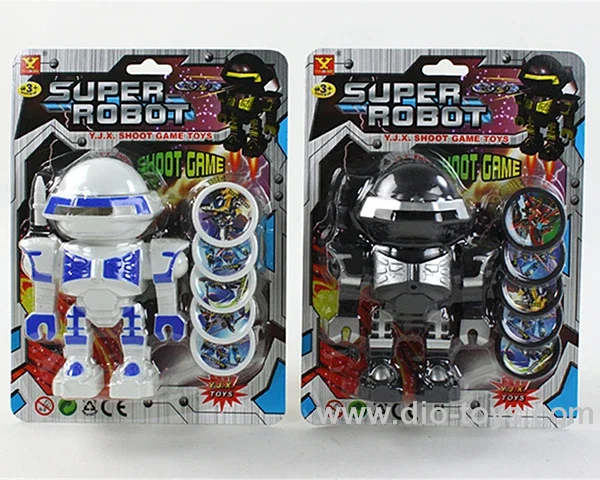Launch toy 2color mixed loading  in blister card