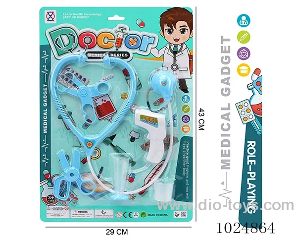 doctor set in blister card