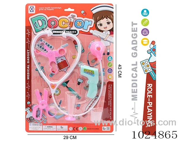 doctor set in blister card