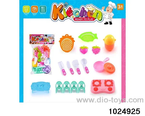 Tableware in PP bag with header