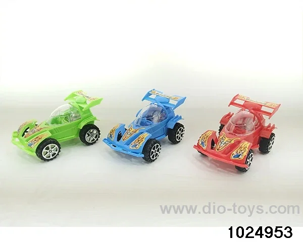 Pull wire light car in opp bag