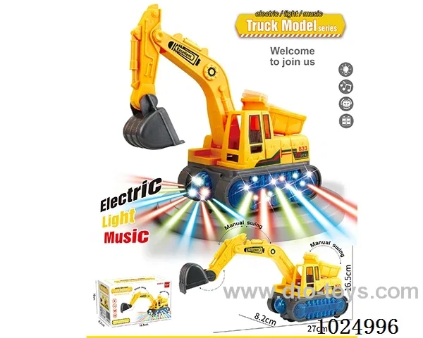 Electric universa  car with light &sound in color box