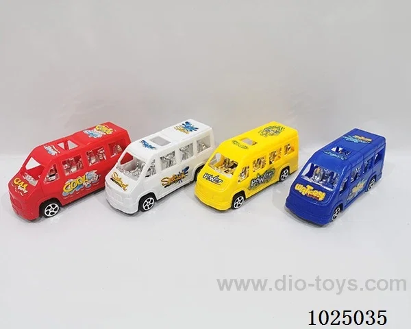 pull back car in opp bag