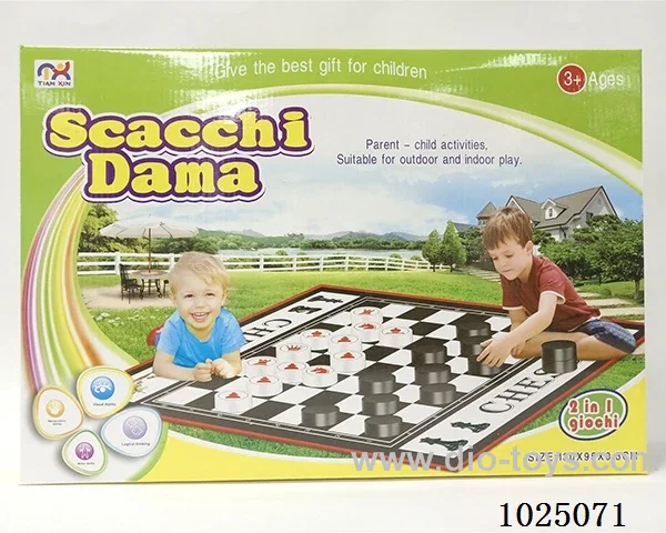 2 in 1 carpetwith  Chess in color box