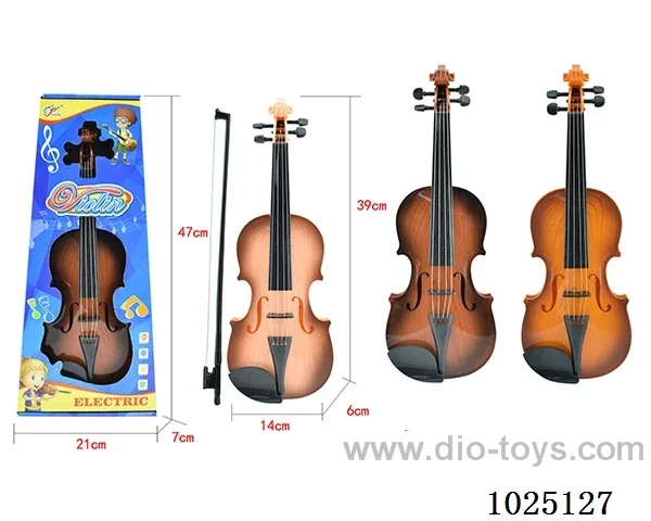 Simulation violin in window box