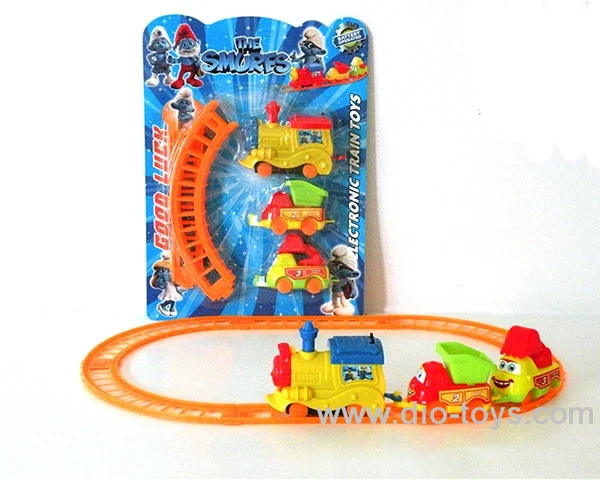 track with car in blister card