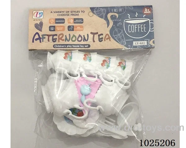 Tea set in PVC bag