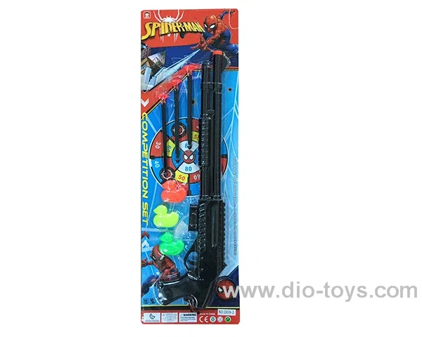 gun&duck in blister card