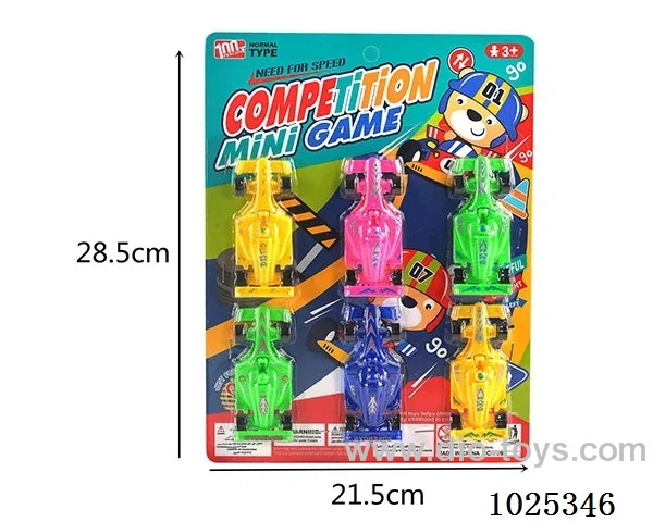 free wheel car  in blister card