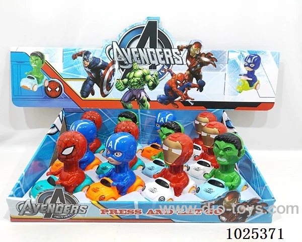 12pcs Avenger pressure vehicle in display box