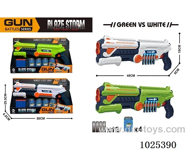 EVA soft bullet gun in Display box