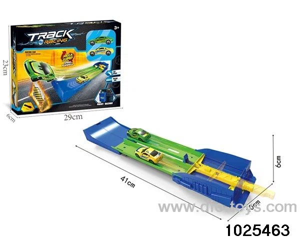 Ejector railcar set in color box