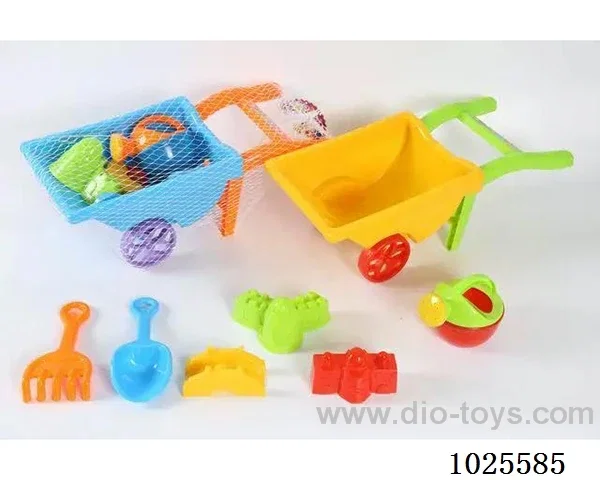 Beach cart in net bag