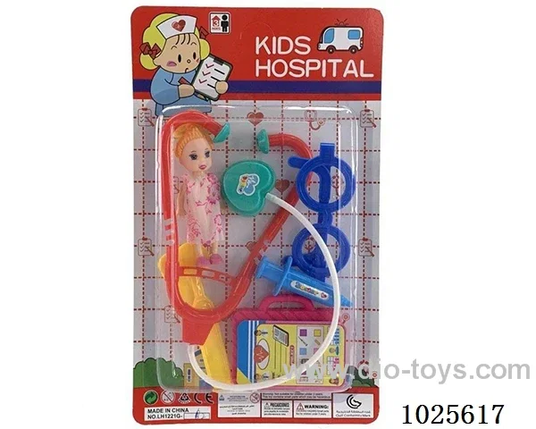 doctor set in blister card