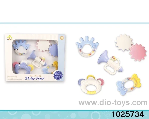 5pcs rattle