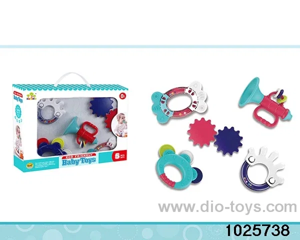 5pcs rattle