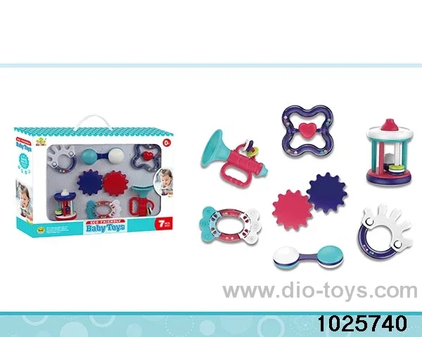 7pcs rattle