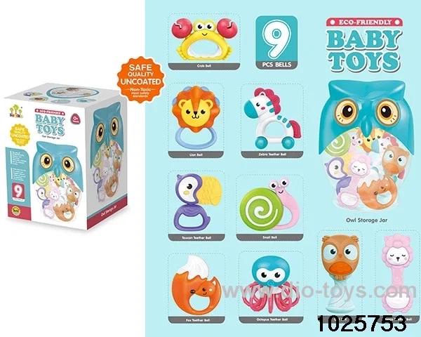 9pcs rattle
