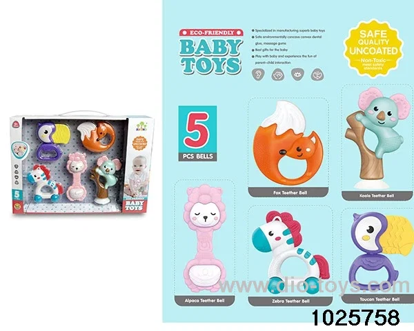 5pcs rattle